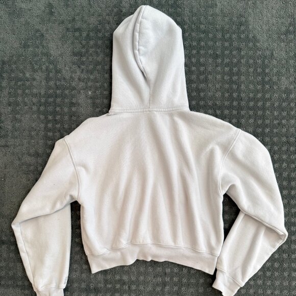Aritzia Cozy Sweatfleece Boyfriend Boxy Zip Hoodie – Size Small - Picture 4 of 5